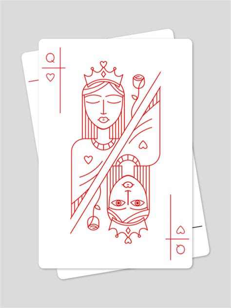 Minimalist Playing Cards :: Behance