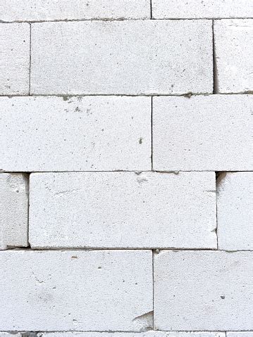 White Block Wall Stock Photo - Download Image Now - Block Shape ...