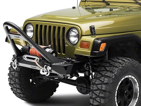 OR-Fab Jeep Wrangler Winch Front Bumper with Stinger 83662 (97-06 Jeep ...