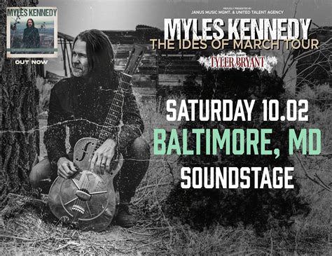 Myles Kennedy - Baltimore Soundstage