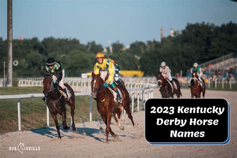 2023 Kentucky Derby: Meet the Horses & Their Unique Names!