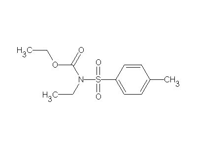 N-ethyl-N-tosyl-carbamic acid ethyl ester - C12H17NO4S, density ...