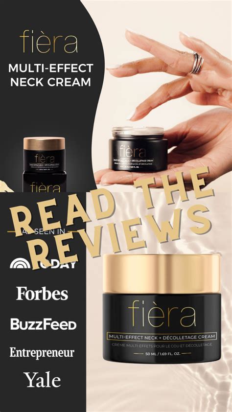 Fiera Cosmetics Reviews: The Luxury Neck Cream - Mom Does Reviews