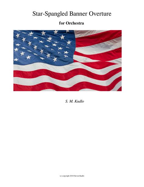Star-Spangled Banner Overture Sheet music for Flute, Oboe, Clarinet in b-flat, Bassoon & more ...
