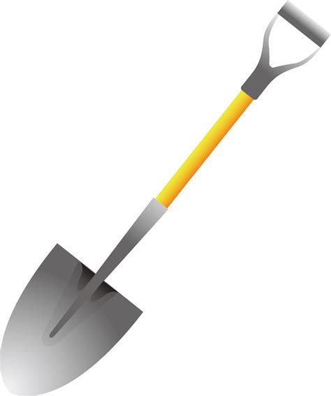 Shovel Tool - Hand-painted shovel png download - 1240*1485 - Free ...