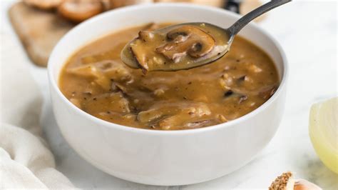 Mixed Mushroom Gravy Recipe