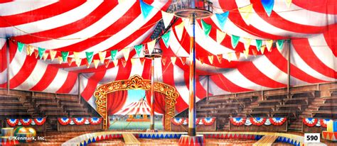 Circus tent, Backdrops, Anime circus