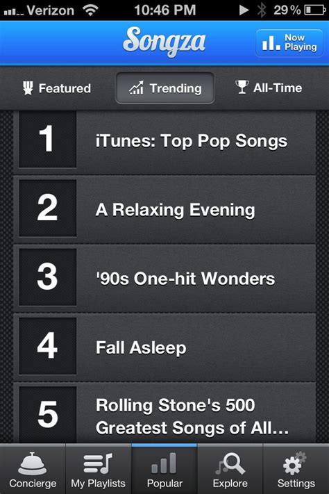 Songza for iPhone Review: Automatically Match Music to Your Mood & Activity