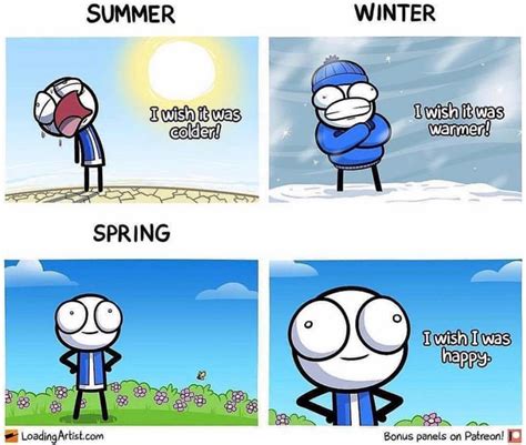 The seasons | Humor, Invierno, Verano