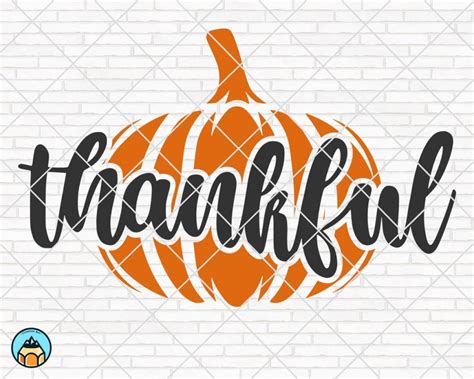 Thankful SVG, Pumpkin SVG | HotSVG.com