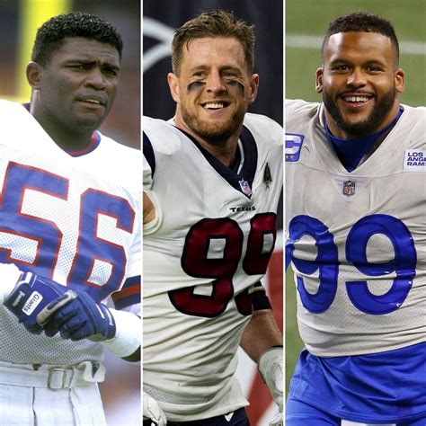 Only 3 players in NFL history to win DPOY 3x | J. J. Watt, National ...