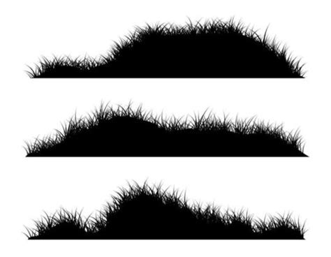 Grass Hill Silhouette Vector Art, Icons, and Graphics for Free Download