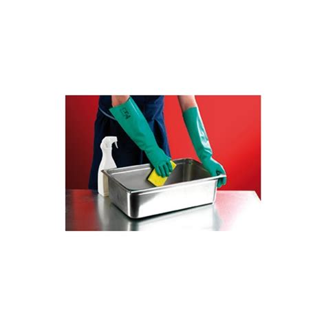 Ansell® Solvex® 37-185 Green Nitrile Chemical Gloves, 18" Elbow Length ...