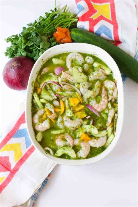 Shrimp Aguachile with Mango - Everyday Latina