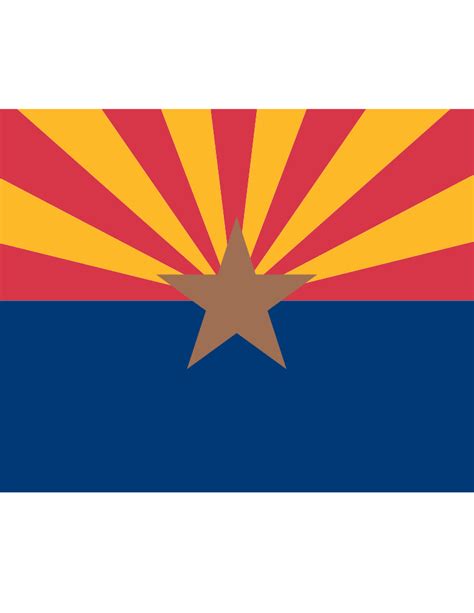 Arizona Flag Vector - ClipArt Best