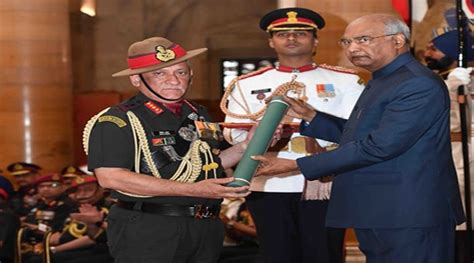 President Kovind presents Gallantry Awards, Army Chief Bipin Rawat among recipients | India News ...