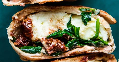 Spinach Feta Wrap | The Modern Proper