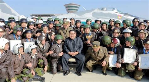 Kim Jong Un attends flight contest by North Korea's "invincible" air force: KCNA | NK News ...