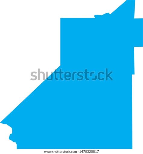 Kings County Map State California Stock Vector (Royalty Free ...