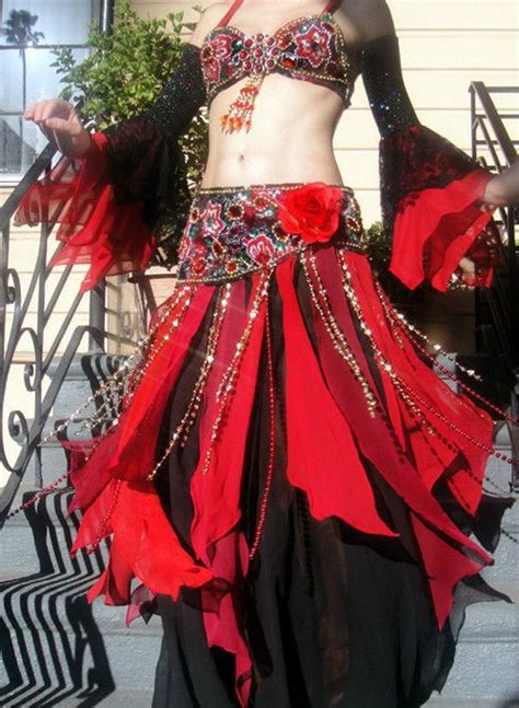 Professional Ameynra Gypsy BELLY DANCE COSTUME by AmeynraDesigns ...