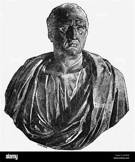 Cicero, Marcus Tullius, 3.1.106 - 7.12.43 BC, Roman orator, politician, consul 63 BC, portrait ...