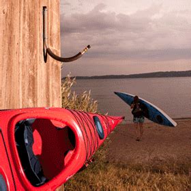 Pin by Cassidy Slover on T I P S & T R I C K S | Kayak storage, Kayaking, Kayak rack