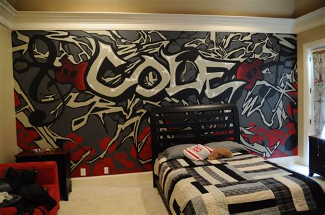 Graffiti Bedroom Decorating Ideas - 4288x2848 - Download HD Wallpaper - WallpaperTip