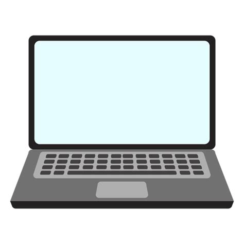 Simple Laptop Icon PNG & SVG Design For T-Shirts