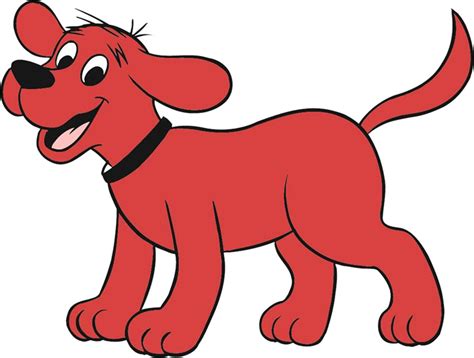 Clifford - Cartoon Dog Transparent Background Clipart - Full Size Clipart (#1789589) - PinClipart