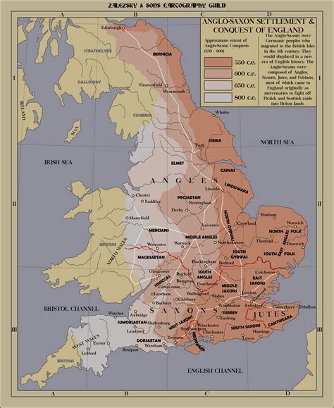 Anglo Saxon Settlement and Invasion of England by zalezsky on ...