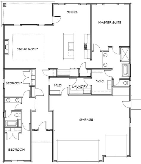 The Birch Floor Plan - floorplans.click