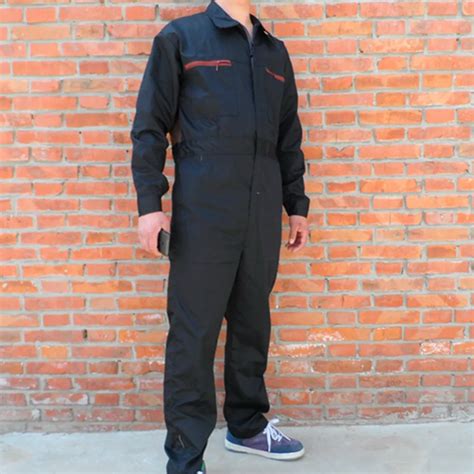 Mens Work Clothing Long Sleeve Coveralls High Quality Overalls Worker Repairman Machine Auto ...