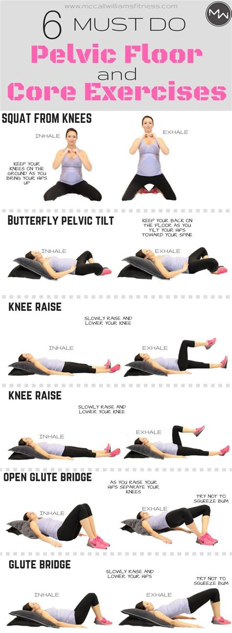 Pelvic Floor Exercises Pdf With Pictures - Ichigokids