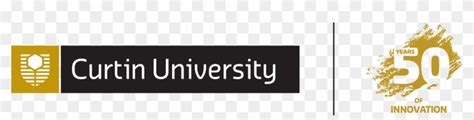 Curtin University Logo - Curtin 50 Years - Free Transparent PNG Clipart ...