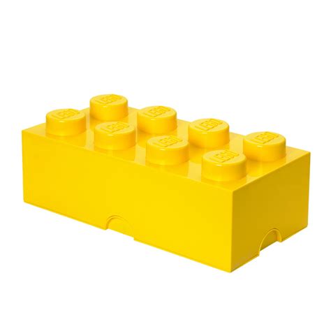 LEGO Storage Brick 8 - Bright Yellow - Walmart.com