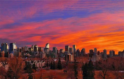 Calgary Skyline Wallpapers - Top Free Calgary Skyline Backgrounds ...