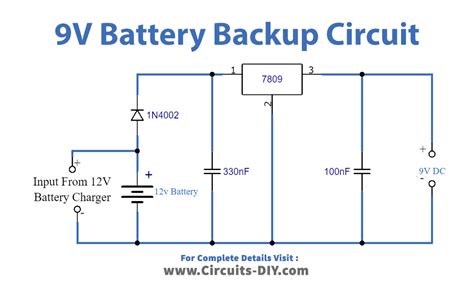 9 Volt Battery Charger Schematic Diagram - Wiring Way