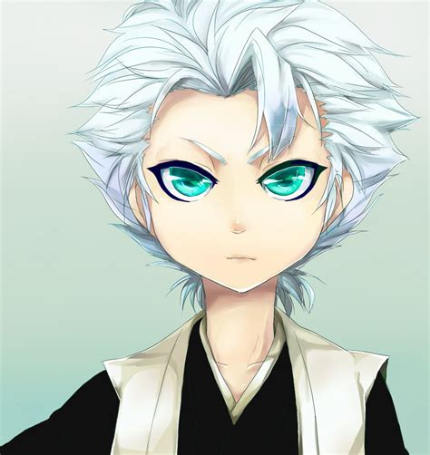 Toushirou Hitsugaya's teal eyes really dominate this work of art. Teal Eyes, Cowboy Art, Bleach ...