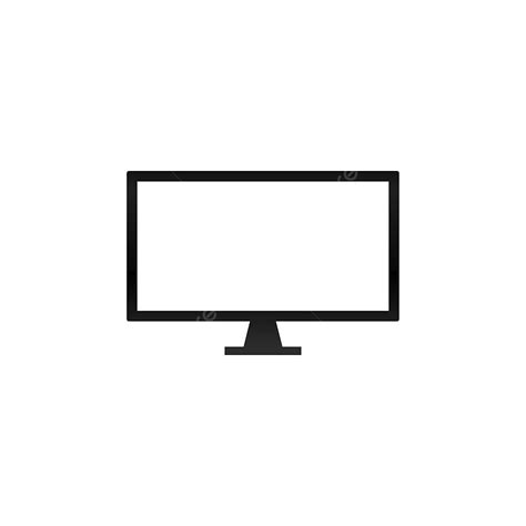 Lcd Monitor Clipart Transparent PNG Hd, Lcd Monitor Graphic Template, Monitor Clipart, Icon ...