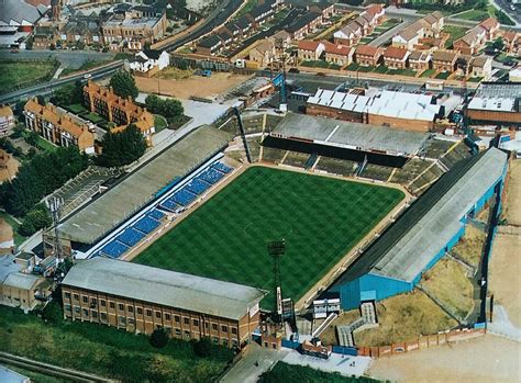 Aerial View of St Andrews Stadium, Home of Birmingham City FC