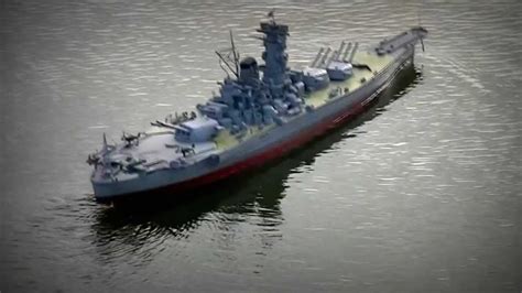 Yamato 1 200 Radio Controlled Scale Model Of Ijn Battleship Ww2 Japan ...