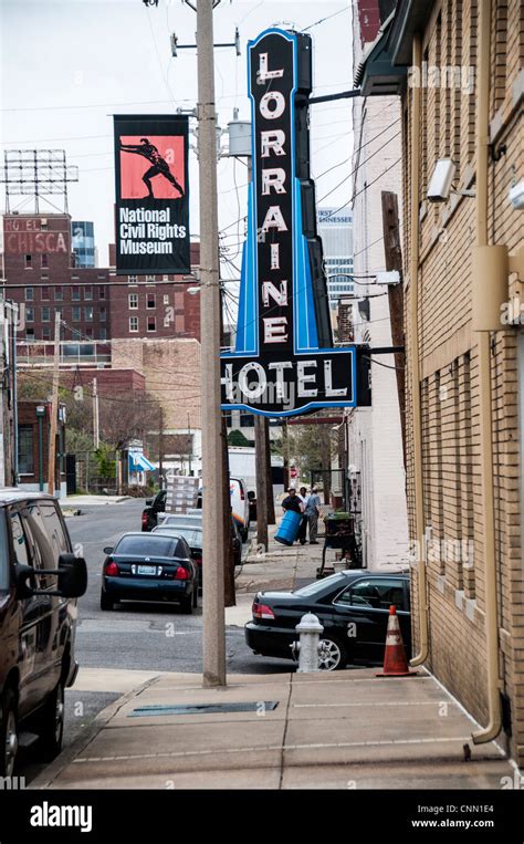 The National Civil Rights Museum at the Lorraine Motel in Memphis where ...