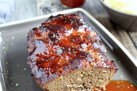 Rezepte mit Herz: Meatloaf - amerikanischer Hackbraten mit BBQ Sauce