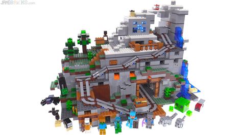 The Mountain Cave Minecraft Lego Set