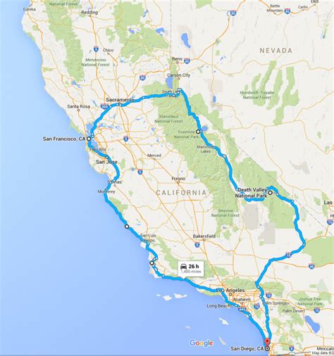 California Rv Road Trip Planner - Roverpass - Best California Road Trip ...