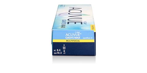 ACUVUE® OASYS MAX 1-Day Multifocal, 30 pack | ContactsDirect®