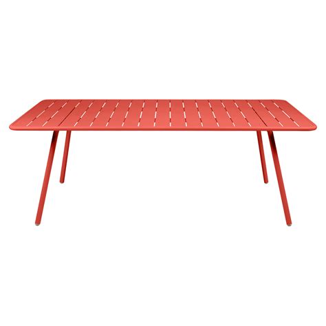 207x100 cm Luxembourg table, outdoor metal table Luxembourg, Garden ...