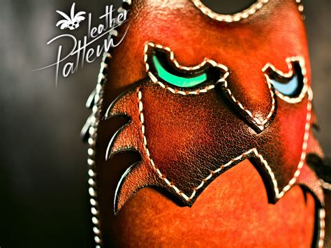 Cat leather bag pattern PDF - by LeatherHubPatterns