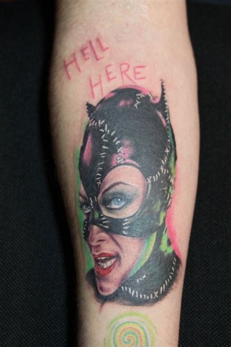 Catwoman tattoo | Tattoos, Custom tattoo, Ink stain