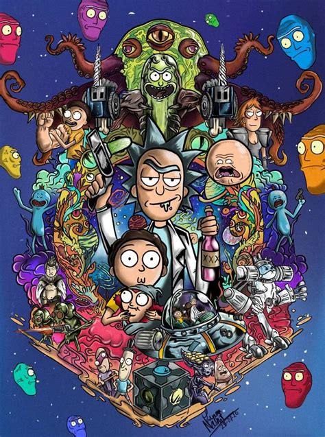 Rick and Morty by JTias on DeviantArt | Iphone wallpaper rick and morty, Rick and morty poster ...